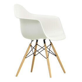 Vitra - Eames Plastic Armchair DAW essenhout