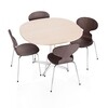 Fritz Hansen - De Mier - Stoel naturelfineer 46,5cm