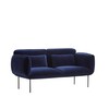Woud - Nakki - Canapé de tissu 2 places - bleu foncé/kvadrat Harald 2/180x78xH83cm