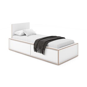 Müller Small Living - Spaze Einzelbett mit hohem Kopfteil 100x200cm