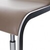la palma - Lem 66-79 -Tabouret de bar piétem. chrome mat