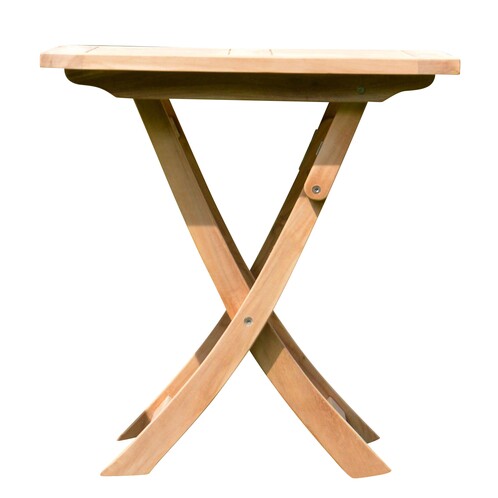 Jan Kurtz - Town Folding Table/Balcony Table - natural/teak fsc-certificated/WxHxD 120x75x70cm