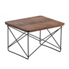 Vitra - Occasional Table LTR basic dark - Table d'apppoint - noyer/plateau de table noix/PxHxP 39,2x25x33,5cm/structure noir