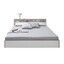 müller möbelwerkstätten - Slope Doppelbett - weiß/180x200cm/ohne Lattenrost und ohne Matratze/ohne Kissen ohne Bettbezug