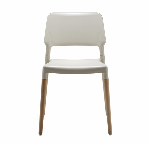 Santa + Cole - Belloch - Chaise - blanc/frame beech