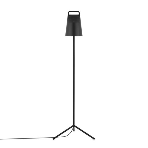 Normann Copenhagen - Stage LED Stehleuchte - schwarz/H x B x T: 122 x 41 x 36cm