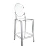 Kartell - One More Barhocker 65cm - glasklar/transparent