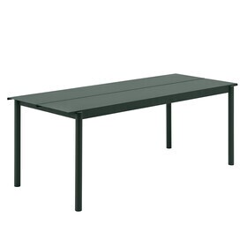 Muuto - Linear Steel tuintafel 200x75cm
