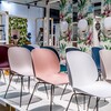 Gubi - Beetle Dining Chair Stuhl Gestell Chrom