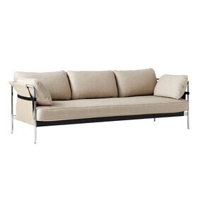 HAY - Can 2.0 3-zits sofa onderstel staal verchroomd