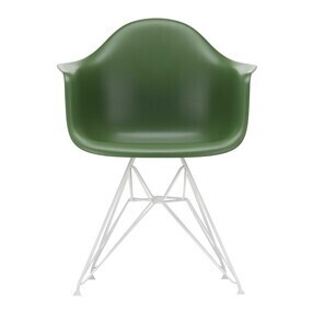 Vitra - Eames Plastic Armchair DAR RE Gestell weiß