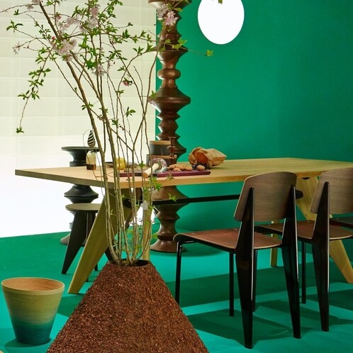 Vitra - Table Solvay Prouvé Table