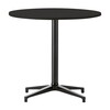 Vitra - Bistro Table - Tafel rond - zwart/solid-core materiaal/onderstel basic dark zwart/voor binnen en buiten
