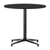 Vitra - Bistro Table Tisch rund - schwarz/Vollkernmaterial/Gestell basic dark schwarz/für In- und Außenbereich