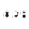 Vitra - Grand Repos - Fauteuil - dessin au trait