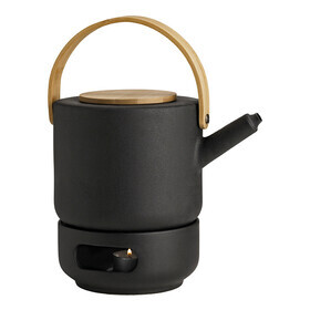 Stelton - Set de théière et réchaud Theo