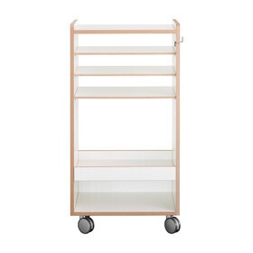 Tojo - Fahrbar Mobile Trolley with Compartments Triple