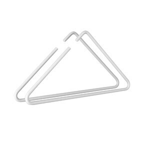 Hana - Set de 3 cintre en métal avec pont en bois