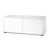 Piure - Nex Pur Box - Meuble avec porte 120x52.5x48cm - blanc/aggloméré laqué mat/sur pieds de glisser/1 étagère