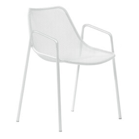 Emu - Chaise de jardin avec accoudoirs Round