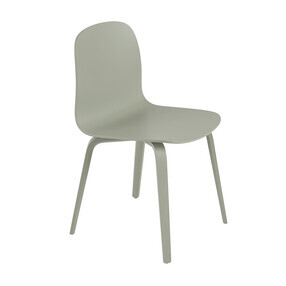 Muuto - Visu Stuhl mit Holzgestell