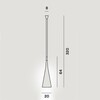 Foscarini - Uto Outdoor - Suspension - dessin au trait