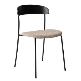 New Works - Chaise Missing rembourré