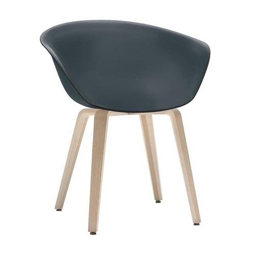 Arper Duna 02 4203 Chair With Wood Frame | AmbienteDirect