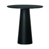 Moooi - Container Tisch rund - schwarz/Laminat/Ø 70cm/H70cm