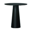 Moooi - Container Tisch rund - schwarz/Laminat/Ø 70cm/H70cm