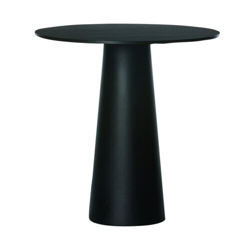 Moooi - Container - Table ronde - noir/laminate/Ø 70cm/H70cm