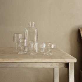 Frama - Bouteille en verre H 22cm 0405