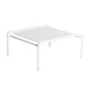 Petite Friture - Week-End - Table basse - blanc RAL 9016/peinture époxy grainée/PxHxP 60x32x69cm/pour usages indoor & outdoor