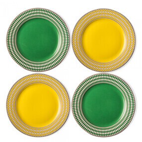 pols potten - Chess Teller 4er Set