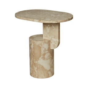 Ferm Living - Insert bijzettafel marmer