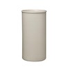 e15 - AC19 Salina - Seau/bac à fleurs - gris sable/vernissés au sel/fait main/H 25cm/Ø 13cm