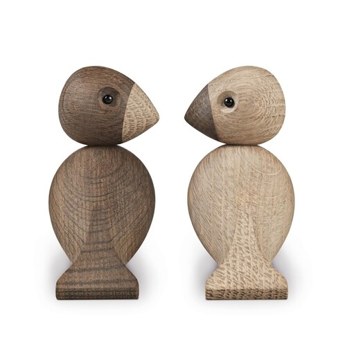 Kay Bojesen Denmark Wooden Figurines Lovebirds | AmbienteDirect