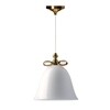 Moooi - Bell Lamp Pendelleuchte - weiß/gold/glänzend