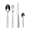 Alessi - Ovale Cutlery Set 24-piece  - stainless steel 18/10/glossy polished/6 knives/6 forks/6 soup spoons/6 coffee spoons