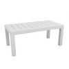 Vondom - Jut tafel 180cm - wit/mat
