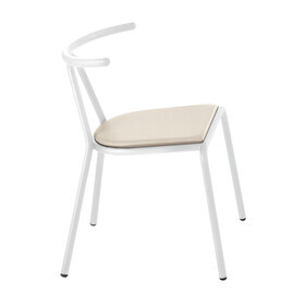 B-Line - Toro Stuhl Sitzfläche Platinum Flukso
