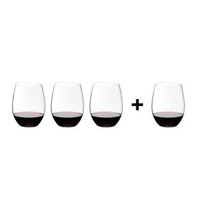 Riedel - Set de 3+1 de verres á vin Cabernet/Merlot O Wine