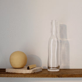 Frama - Bouteille en verre H 30cm 0405