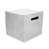 Gervasoni - Inout 41 - Table d'Appoint / Tabouret - blanc/brillant/Taille 1/H37cm