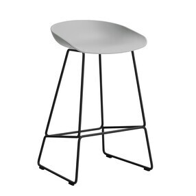 HAY - About a Stool AAS 38 2.0 Barhocker niedrig Gestell schwarz