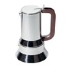 Alessi - 9090/M Espresso Maker  - stainless steel 18/10/glossy polished/10 cups/suitable for induction cooking