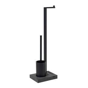 Blomus - Menoto toiletpapierhouder en toiletborstel 20x15x63,5cm
