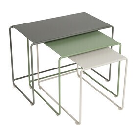 Fermob - Oulala tuinbijzettafel set van 3