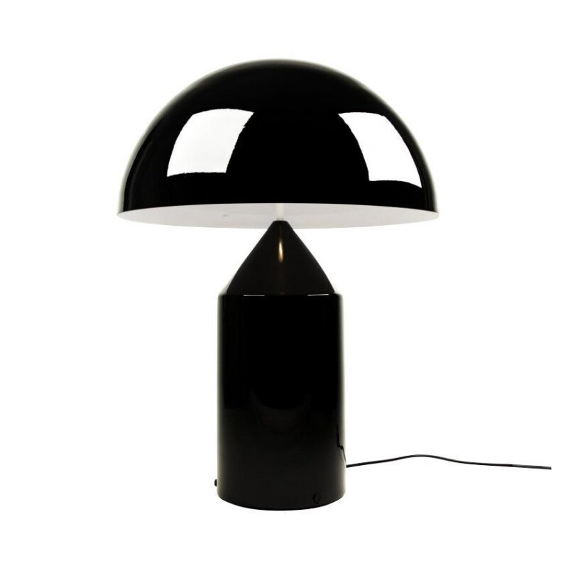 Oluce Atollo Table Lamp Black Ambientedirect