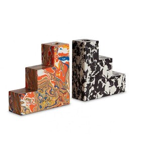 Tom Dixon - Swirl Bookend/ Candleholder Set of 2